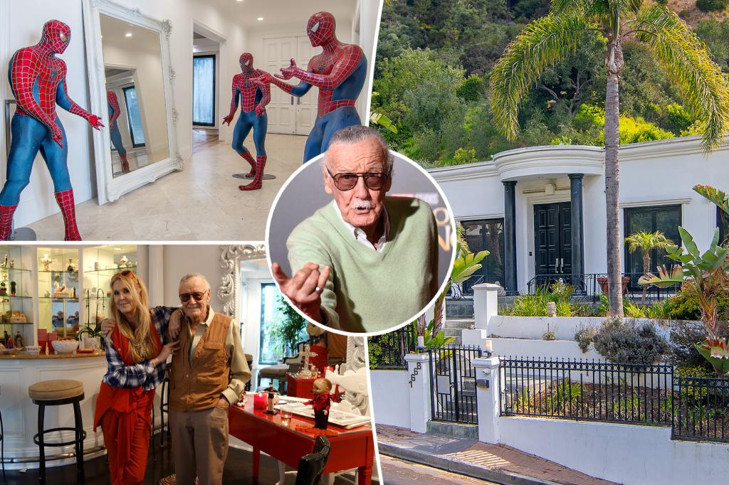 Exclusive | Stan Lee's daughter to sell $8.8 million estate the late Marvel legend bought her